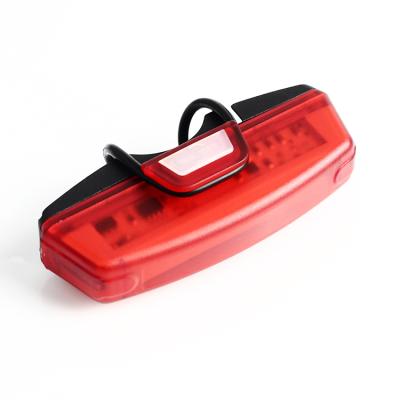 China USB Safety ABS Polymer Bicycle Warning Light Rechargeable Waterproof Cycling Tail Light Recycling Waterproof Recycling Light USB ABS Polymer for sale