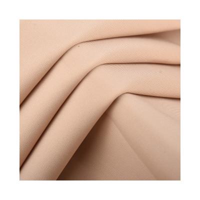 China Double Faced HX2117#Customized high quality soft solid color air sandwich 320G nylon spandex high elastic scuba fabric bodysuit for sale