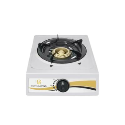 China Easy to clean low price stainless steel table top gas stove suitable for indoor and outdoor camping for sale