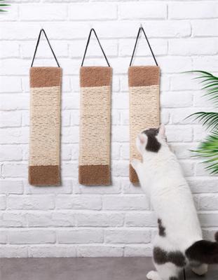 China Hellomoon Viable Wholesale Pet Hanging New Design Pet Cat Scratcher Cardboard for sale