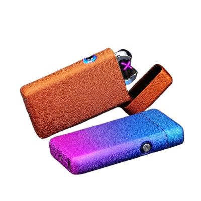 China LcFun Fun1 Dual USB Windproof Electronic Arc Pulsed Plasma Lighter for Cigar Cigarette Windproof Lighters Smoking Accessories for sale