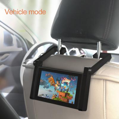 China Game Accessories Stand Holder for Nintendo Switch Console Support Car Seat NS Back Adjustable Game Bracket 2 in 1 Switch Holder for sale