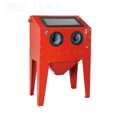 China Factory industrial sandblasting PINK Descaling Portable Sand Blasting Machine for sale