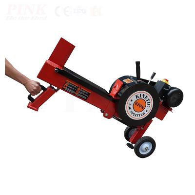 China Efficient quality log splitter New PINK Easy to Operate Electric Mechanical Log Splitter for sale