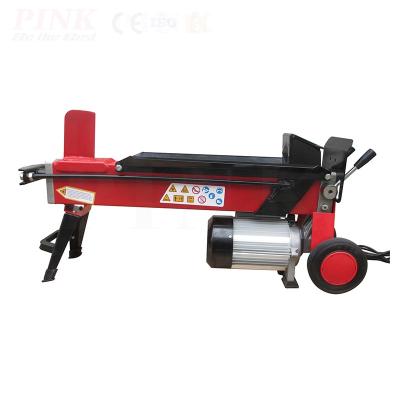 China Efficient Electric Log Splitter New PINK Easy to Operate Electric Mechanical Log Splitter for sale