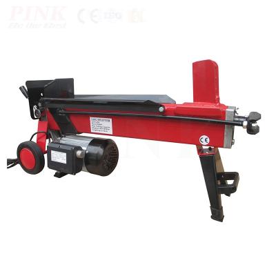 China Efficient Hydraulic Electric Log Splitter New PINK Easy to Operate Electric Mechanical Log Splitter for sale