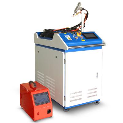 China Hot Metal Aluminum Wedge Welder Portable Lazer Weld Machine 1000w 1500w 2000w Aluminum Fiber Laser Welding Machine For Stainless Steel for sale