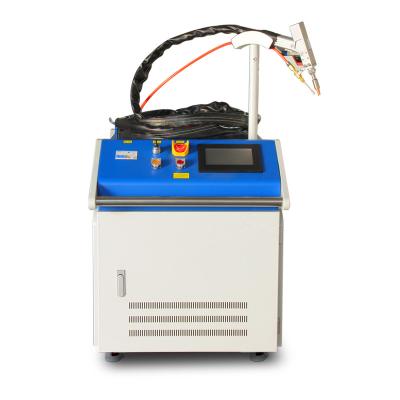 China Metal Stainless Steel 1000W 1500W Fiber Laser Welding Machine Hand Quasi Aluminum Welding Machine With Big Metal Welding Power for sale