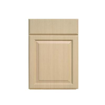 China Hot Sale Easily Assembled Cheap White Black Blue Wooden Molded Face Door Customized Color And Size MDF Kitchen Cabinet PVC Sheet Face for sale