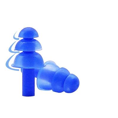 China Wholesale Fashionable Construction Sleep Earplugs Noise Reduction Silicone Ear Plugs Sleep Ear Plugs Waterproof Silicone Swimming Earplugs for sale