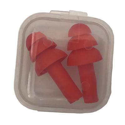 China Construction Silicone Ear Plugs Ear Plugs Swimming Snoring Sleep Sound Insulation Hearing Protection Waterproof Anti Noise Ear Plugs for sale