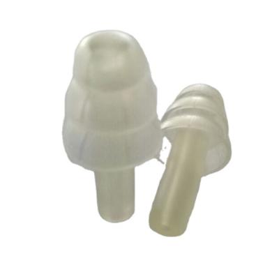 China Round Construction Silicone String Hearing Protection Ear Plugs Storage Case Factory Reusable Earplugs for sale