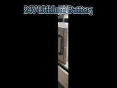 LFP Rechargeable Lithium Battery With 1C Discharging Current 24 Volt Marine Lithium Battery