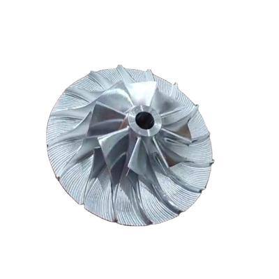 China Auto CNC 5 Axis Custom Machining Aluminum Compressor Impeller, Turbine Compressor Wheel, Compressor Wheel For Turbocharger for sale