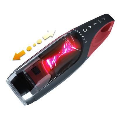 China Induction Rocket Raccoon Pocket Pussy Realistic Intelligent Automatic Male Masturbator Pocket Pussy 10 Modes Powerful Pushing Male Masturbation Cup for sale