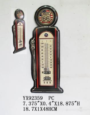 China AMERICA New Design Metal Wall Mounted Thermometer , Cheap Tin Thermometer for sale