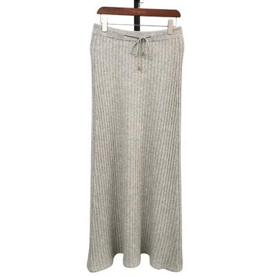 China Autumn And Winter Half Dress 100% Cashmere Anti-pilling Skirt With Winter Pleated Dress for sale