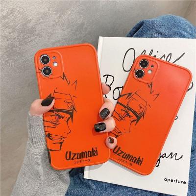 China Shockproof Soft TPU Silicone Protecting Mobile Cases For 11 Pro 3D Cartoon Uzumaki Cover For 7 8 Plus X XS Se XR for sale