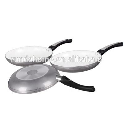 China 3 PCs Viable Pan Set Healthy Nonstick Ceramic Frying - Eco Friendly Frying Pan Cookware Set for sale