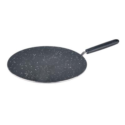 China Viable aluminum non-stick tawa flat pan for sale