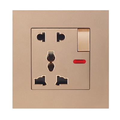 China Factory direct high quality easy supply installation UK wall socket switches wall socket with usb for sale