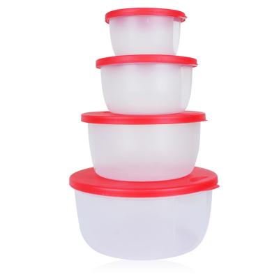 China High Quality Food Grade Container Freshness Preservation Container Reusable Plastic Food Container Box for sale