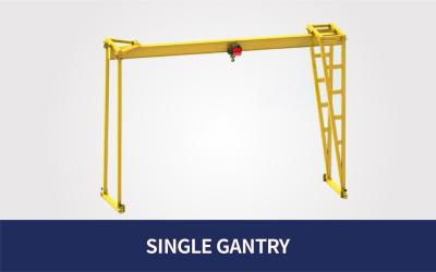 China GANTRY CRANES (SINGLE GIRDER) for sale