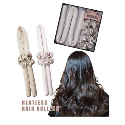 China New 2021 Hot Sale Health Soft Outdoor Silk Hair Curler Heatless, Heatless No Hair Damage For Lazy Sleep Curling Iron for sale