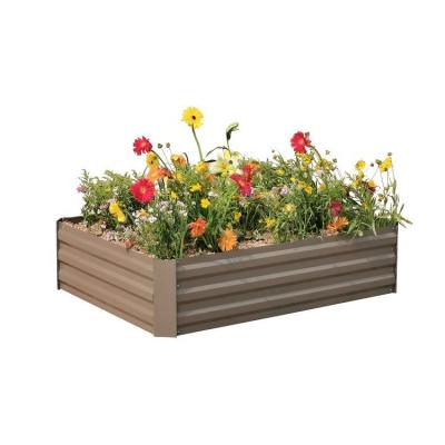 China CLASSIC Factory Price 238*61*30 Galvanized Raised Garden Bed For Outdoor Vegetable Garden Bed for sale