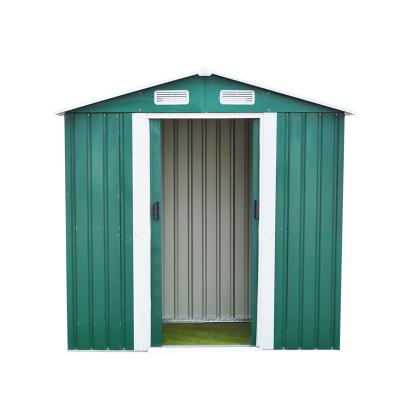 China Sustainable Tool House Garden Shed Metal Warehouse Storage Room Garage Container for sale