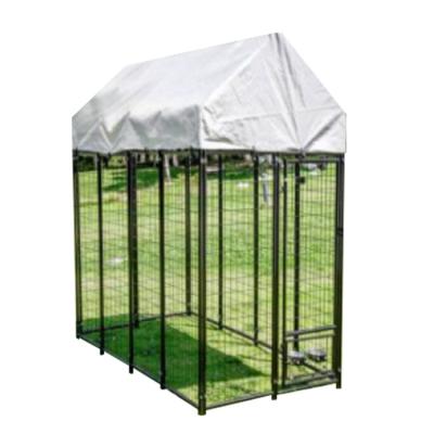 China Luxury Folding Pet Display Dog Cages Breathable High Quality Stainless Steel Metal for sale