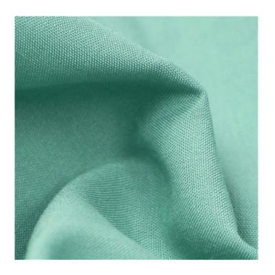 China Organic Custom Cheap Price High Quality Rayon Plain Dyed Viscous Rayon Poplin Fabric for sale