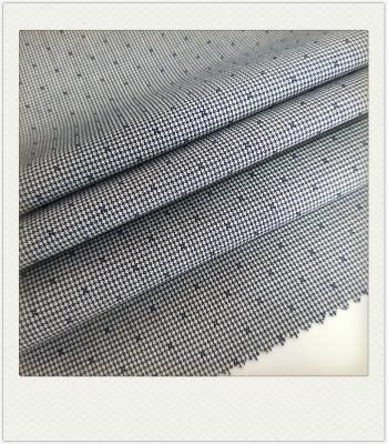 China High quality Twill Shaoxing keqiao check fabric TR fabric tailoring fabric used suits for men for sale