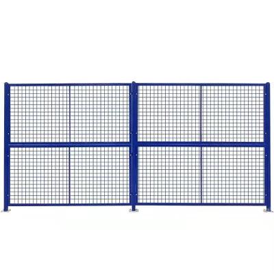 China Easily Assembled Standardized Wholesale Wire Mesh Fence Gate Workshop Isolation for sale