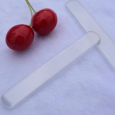 China Outdoor Custom Hot Selling Clear Glass Nail File Beauty Crystal Nail File for sale