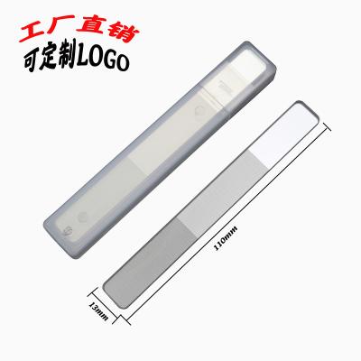 China Eco-friendly mirror two-stage nano nail file polished nail manicure bright factory direct sales for sale