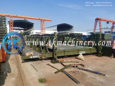 Chine Steel Bailey Bridge Footway Bridge Compact 100 Bailey Single Lane S355JR Temporary Bridge Mabey Bridge Acrow Bridge à vendre