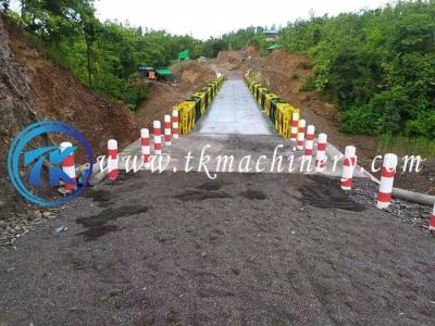 China Bailey Steel Bridge Compact 100 Single Lane S355JR Ponte temporária à venda