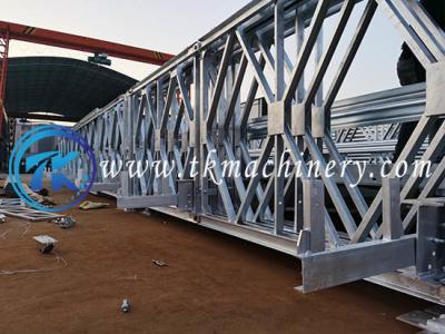 China Bailey-Wasserleitungsbrücke Extra-breite Schwere Belastung Bailey-Brücke Langstrecke zu verkaufen