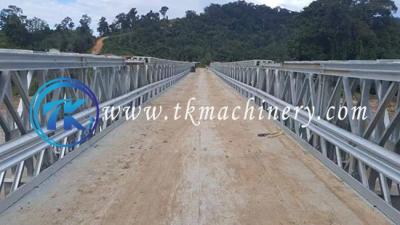 Chine Pont Bailey Pont en acier pont à plusieurs travées pont Mabey pont galvanisé Lourde charge longue travées 4,2 m à vendre