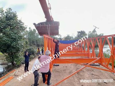 Chine Emergency Steel Bridge  Disaster Bridge Truss Bridge Rescue Bridge Compact 200 ZB200 à vendre