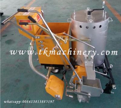 China Road machinery, TKD 860 hand push thermoplastic road marking machine, road marking machiner for sale