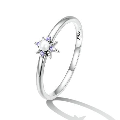 China High Quallity Fashion Jewelry Women Engagement Rings 925 Sterling Silver Couple Zircon Rings for sale