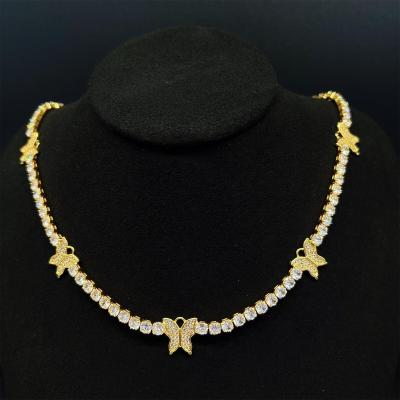 China High Quallity Hip Hop 925 Sterling Silver Moissanite Jewelry VVs Moissanite Cuban Link Chain Choker Necklaces for sale