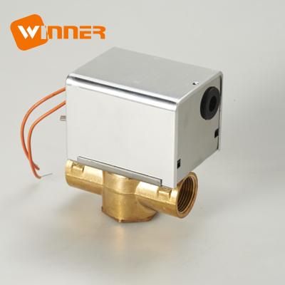 China High Closing Pressure 2 Wires Shut-off Spring Return Electric Zone Valve for sale