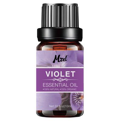 China Wholesale Pure Natural Organic Therapeutic Aromatherapy Skin Revitalizer Private Label Grade 100% Violet Essential Oil for sale