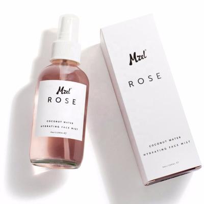 China Organic Toner Private Label Rose Water Spray Rose Facial Toner for sale