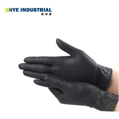 China Multifunctional Manufacturers Tattoo Beauty To Make Up Powder Free Nitrile Black-Gloves for sale