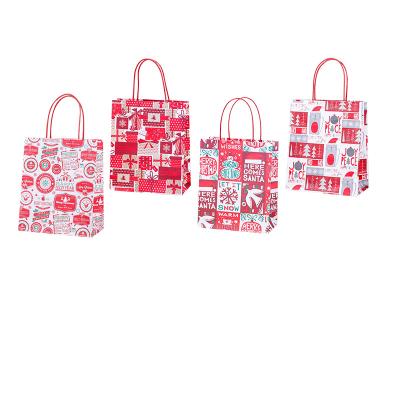 中国 Factory Direct Sale Recyclable Corrugated Paper Custom Paper Tote Bag For Christmas Gifts 販売のため