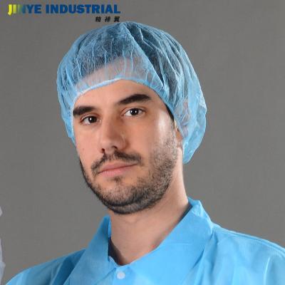 中国 Sustainable Breathable Disposable Bar Inflatable Nonwoven Head-Cap 販売のため